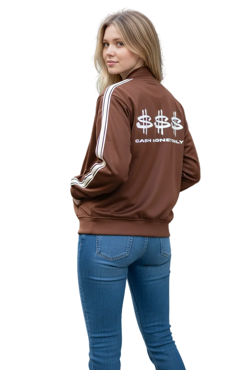 Cash Money Only Tracksuit(brown)