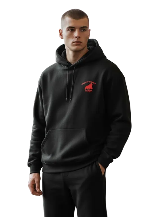 The Fly Jungle Hoodie(navy&red)