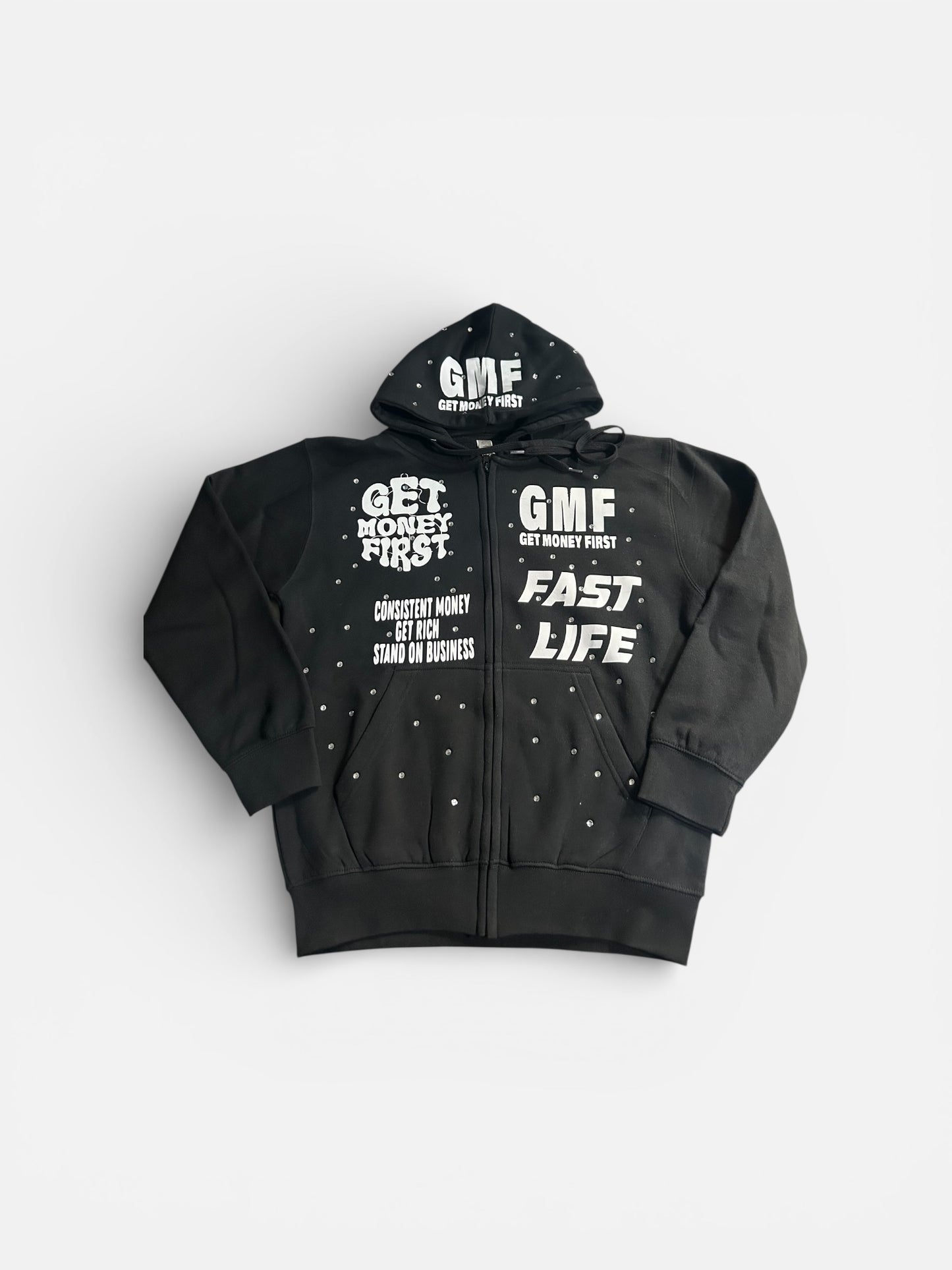 Get Money First Hoodie (black)